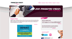Desktop Screenshot of magenta-vision.com